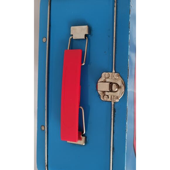 Superman Action Doll and Vintage Superman Logo Tin Lunch Box - Picture 16 of 16